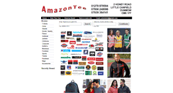 Desktop Screenshot of amazontee.com